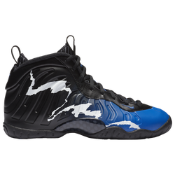 Boys' Grade School - Nike Little Posite One - Black/Blue/White