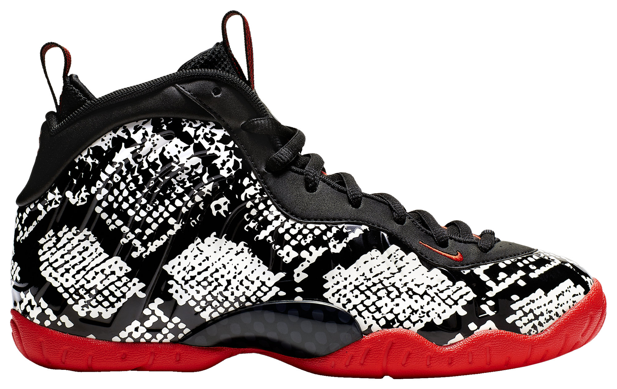 black and gold foamposite footlocker