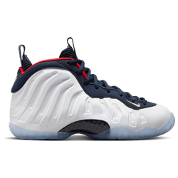 Boys' Grade School - Nike Little Posite One - University Red/Obsidian/White