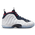 Nike Little Posite One - Boys' Grade School White/University Red/Obsidian