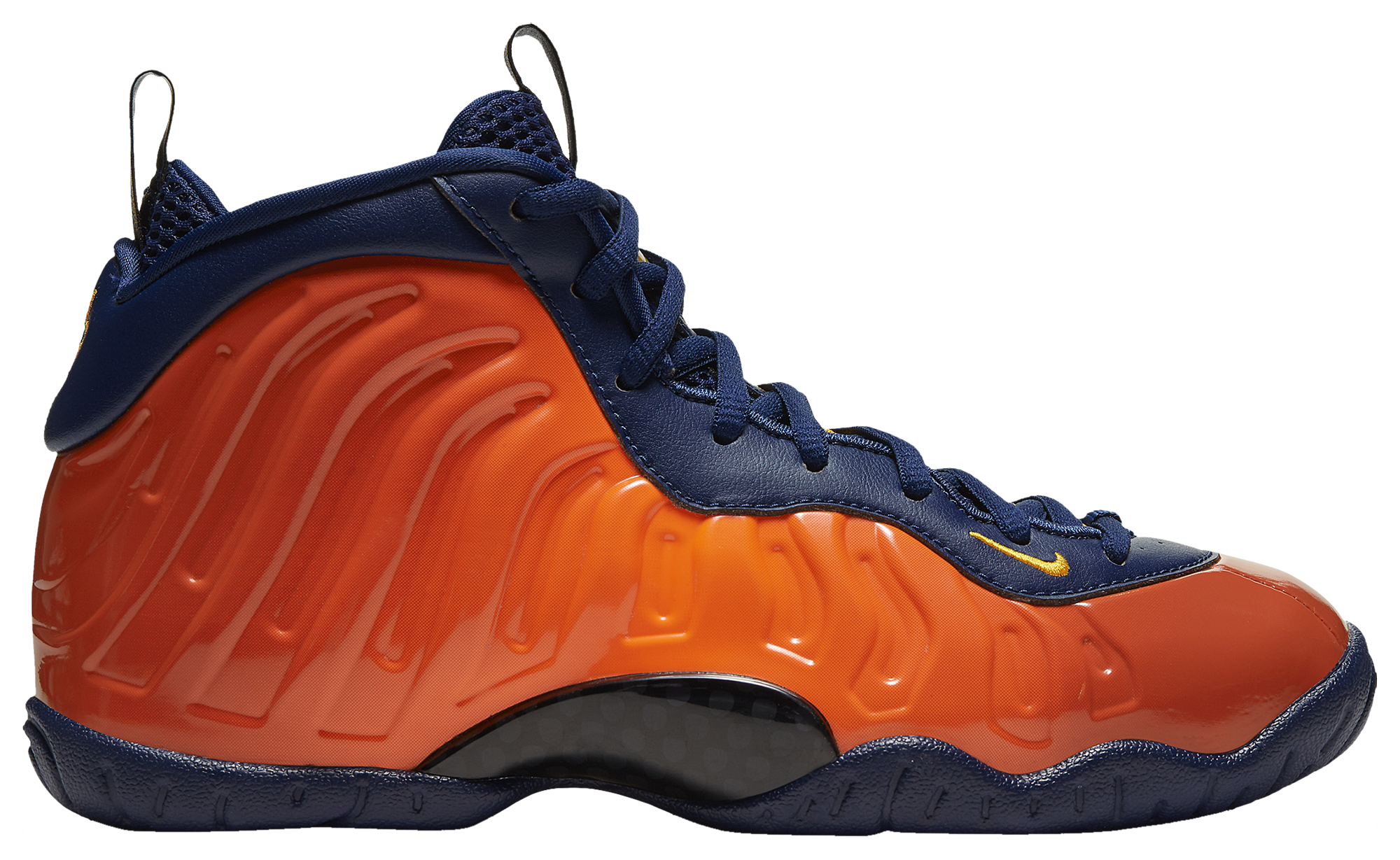 navy blue foamposites grade school