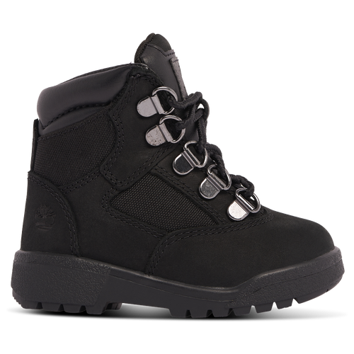 

Boys Timberland Timberland 6" Field Boots - Boys' Toddler Shoe Black Size 10.0