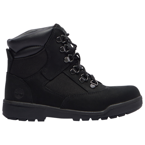 

Timberland Boys Timberland 6" Field Boots - Boys' Grade School Black Size 04.5