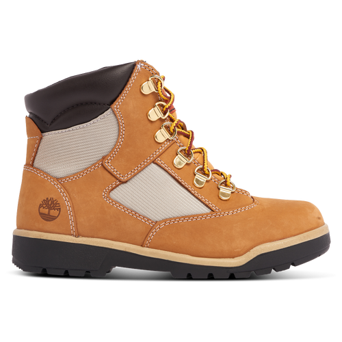 

Timberland Boys Timberland 6" Field Boots - Boys' Grade School Brown/Wheat Size 04.0