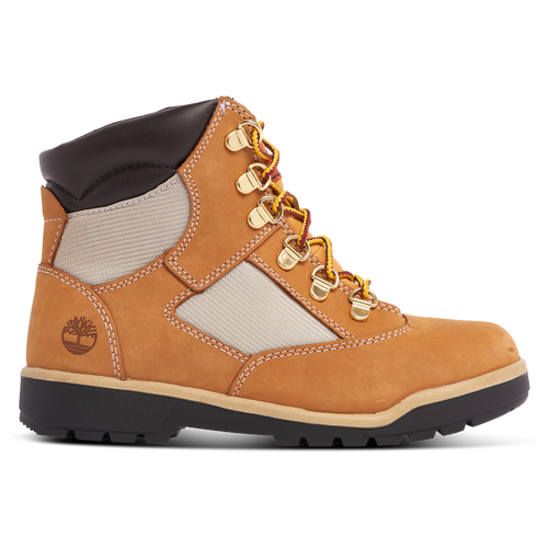 Shop Timberland Boys  6" Field Boots In Brown/wheat