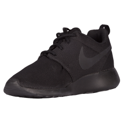 Women's - Nike Roshe One - Black/Black/Dark Grey