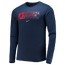 Nike Braves Perf Long Sleeve T-Shirt - Men's Navy