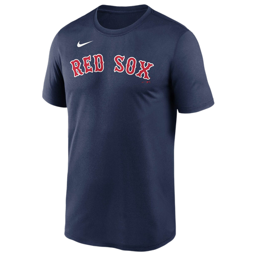 

Nike Mens Nike Red Sox Wordmark Legend T-Shirt - Mens Navy/Navy Size XL