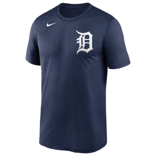 Nike Navy Detroit Tigers Fuse Legend T-shirt In Navy/navy