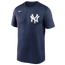 Nike Yankees Wordmark Legend T-Shirt - Men's Navy/Navy
