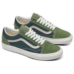 Men's - Vans Old Skool  - Green/Teal/Beige