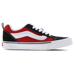 Men's - Vans Knu Skool   - Red/Black/White