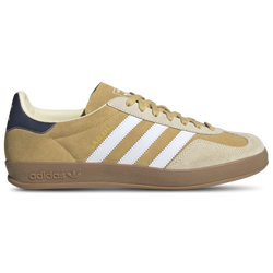 Men's - adidas Originals Gazelle Indoor  - Oat/White/Shadow Navy