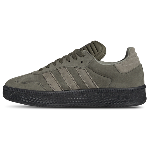 Adidas Mens Adidas Originals Samba XLG Mens Shoes Olive Strata Silver Pebble Silver Pebble Size 09.0