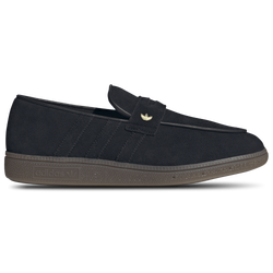 Men's - adidas Handball Spezial Loafer  - Black/Black/Brown