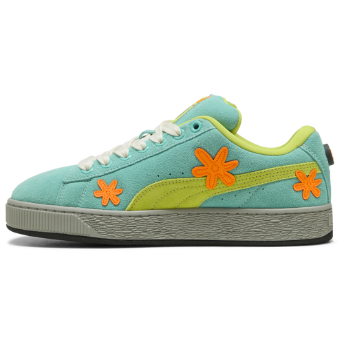 PUMA Mens Suede XL Scooby Doo Mens Shoes Green Orange Blue Size 10.5
