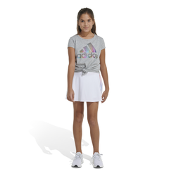 Girls' Grade School - adidas Sportswear 3 Stripe Shorts - White/Multi