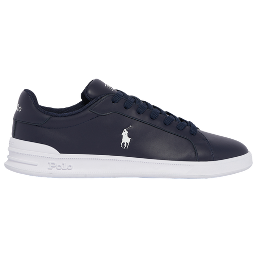 

Polo Ralph Lauren Polo Ralph Lauren Heritage Court II Leather Sneaker - Mens White/Navy Size 10.0