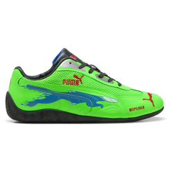 Pour hommes - PUMA Speedcat Rapide et Furieux - Fluro Green Pes/Racing Blue/Black