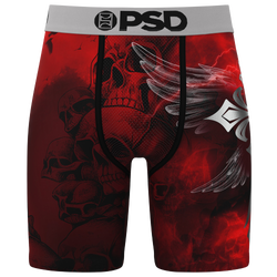 Men's - PSD Graphic Briefs - Red/Silver/Black