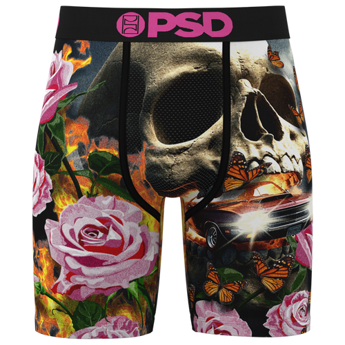 PSD Mens Graphic Briefs - - Black / Pink