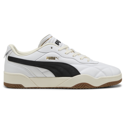 Men's - PUMA Tifosi Lux  - White/Black/Gum