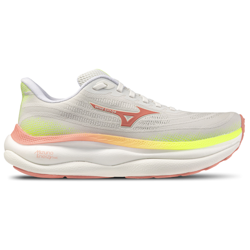 WOMENS - Mizuno Wave Sky 9 Wide - White/Orange
