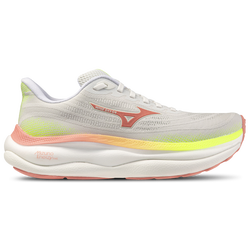 Women's - Mizuno Wave Sky 9 Wide - White/Orange