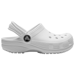 Boys' Grade School - Crocs Classic Clog - White/White
