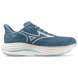 Women's - Mizuno Wave Rider 29 Wide - Larkspur/White