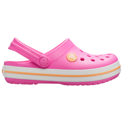 Girls' Toddler - Crocs Crocband Clogs - Pink/Orange