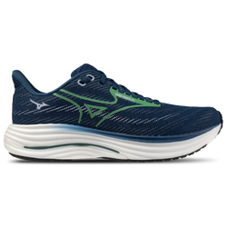 Men's - Mizuno Wave Rider 29 - Goblin Green/Sailor Blue
