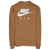 Nike Air Long Sleeve T-Shirt - Men's Brown/Black