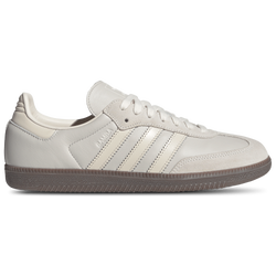 Men's - adidas Originals Samba  - White/Gum/Gray