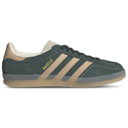 Men's - adidas Originals Gazelle Indoor - Shadow Green/Warm Sandstone/Wonder White