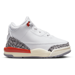 Boys' Toddler - Jordan Retro 3  - White/Cosmic Clay