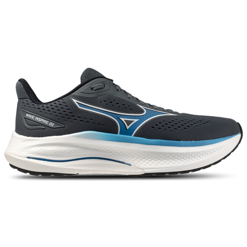 MENS - Mizuno Wave Inspire 22 Wide - Blue/Grey