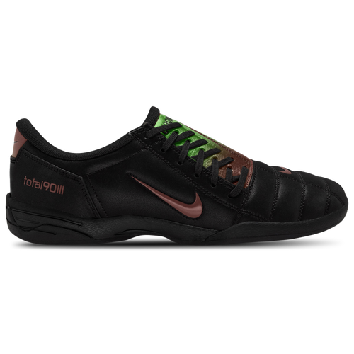Nike Men's Total 90 Premium Tiempo - Soccer Shoes Size 07.5 - Black/Red Sepia/Multi