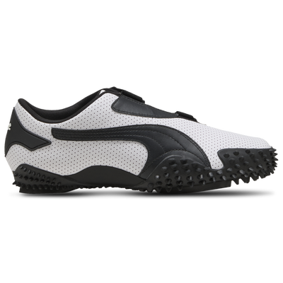 PUMA Mostro Perforated Leather - WHITE/BLACK