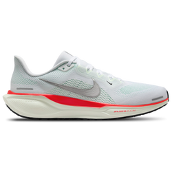 Men's - Nike Air Zoom Pegasus 41  - White/Metallic Silver