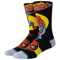 Unisex - Stance Spider-Man Marquee Crew Socks - Black/Multi