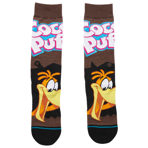 

Stance Mens Stance Cocoa Puffs Crew Socks - Mens Brown Size L