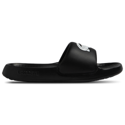 Women's - Lacoste SERVE SLIDE 1.0 - Charcoal/Multi