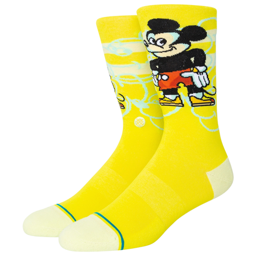 

Stance Mens Stance Mickey Dillon Froelich Socks - Mens Yellow/Multi Size L