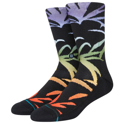 

Stance Mens Stance Palmer Socks - Mens Black/Multi Size L