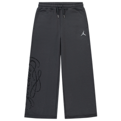 Girls' Grade School - Jordan Fierce & Fearless Fleece Pants - Anthracite