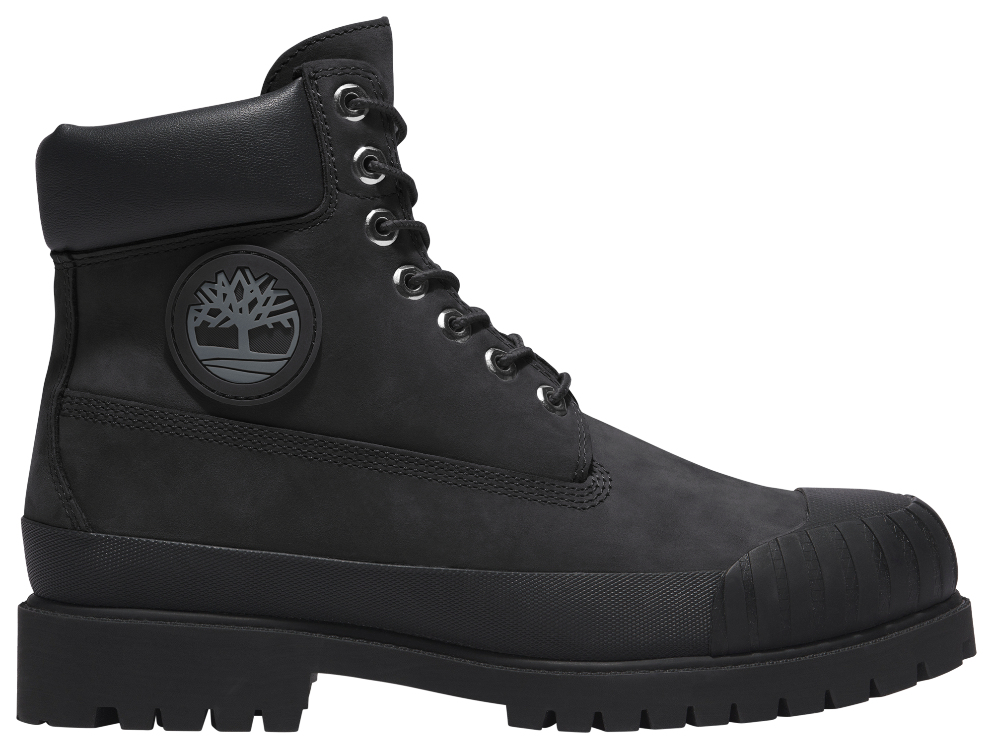 Mens black shop timberland boots footlocker