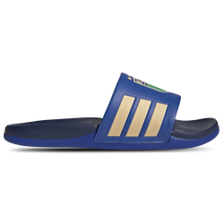 Men's - adidas Italy adilette Comfort World Cup '26  - Blue/Gold