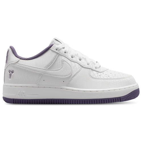BOYS - Nike Kobe Air Force 1 - Summit White/Purple