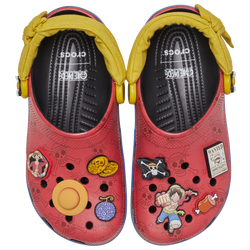 Men's - Crocs ONE PIECE Luffy Classic Clogs  - Red/Blue/Yellow